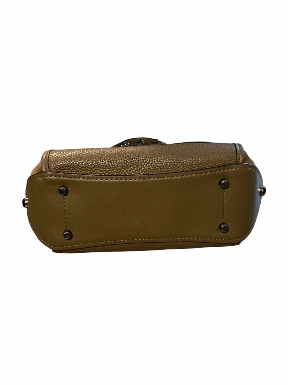 Coach Drifter Top Handle Satchel & Wristlet with Western Rivets & Tigers Eye - Picture 10 of 16